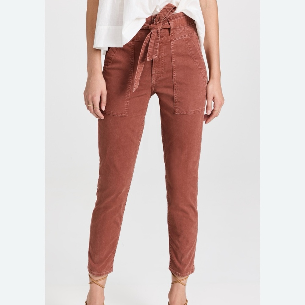 Veronica Beard Extra High Rise Logan Slim Straight Jeans